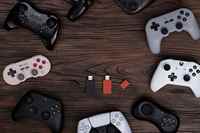Adaptador Inalámbrico USB 8BitDo 2026R para JoyCon, Compatible con Windows, Steam, Mac, Raspberry Pi - Accesorios de Juego de Plástico