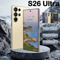 S26 Ultra 22 Go de RAM + 2 To de ROM Double SIM CDMA LTE Carte TF Batterie 7500 mAh Android 15 Écran >7 pouces Appareil photo 108 MP Étanche Éducatif