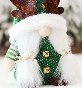 Gnome de noël en peluche, poupée sans visage, décorations de joyeux noël pour la maison, noël, nouvel an, suédois Tomte Nisse Elf - Product Image 4