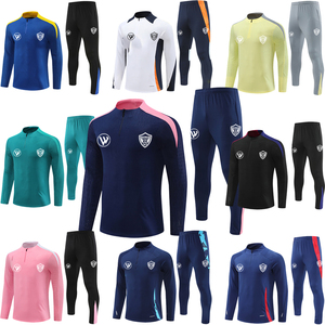 Jaket Windbreaker Sepak Bola Kualitas Thailand Grosir, Seragam Latihan Sepak Bola, Tracksuit untuk Klub, Jersey Sepak Bola, Setelan Tracksuit - Product Image 2