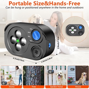 Nouveau produit 2024 : Dispositif d'entraînement canin intelligent et automatique <span class=keywords><strong>anti</strong></span>-<span class=keywords><strong>aboiement</strong></span> à ultrasons, sûr - Product Image 5