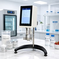 Yüksek Kaliteli Koni ve Plakalı Viskozimetre DV-IICPHB Mikro Hacim Test Cihazı, 7 İnç Renkli Dokunmatik Ekranlı