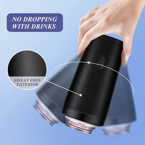 Giá Đỡ Chai Bia Đa Năng 4 Trong 1 Cách Nhiệt Cách Nhiệt 12Oz Bằng Thép Không Gỉ Mỏng Và Tiêu Chuẩn Có Thể Làm Mát Cốc Vại - Product Image 5