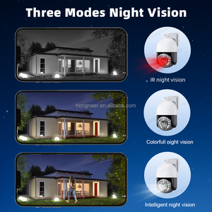 Caméra de sécurité extérieure sans fil Hongnaer 8MP HD avec vision nocturne, caméra dôme PTZ, XMEye Pro ICSee 4K, <span class=keywords><strong>zoom</strong></span> optique 10x, caméra de sécurité domestique POE - Product Image 5