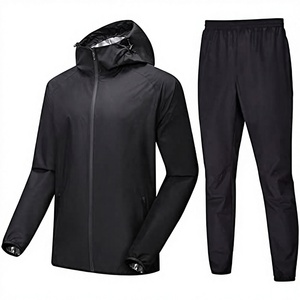 Traje de Sauna Profesional Personalizado Ligero de Manga Larga con Capucha para Desintoxicación, Quema Grasa Eficiente para Ejercicio y Fitness Unisex - Product Image 2