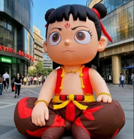 Offre Spéciale extérieur Nezha modèle de dessin animé gonflable personnages publicitaires promotionnels enfant démon