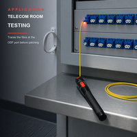 Stylo localisateur visuel de défauts à lumière rouge pour fibre optique SC 5/10/15/20/30mW pour le test des cordons de brassage FTTH