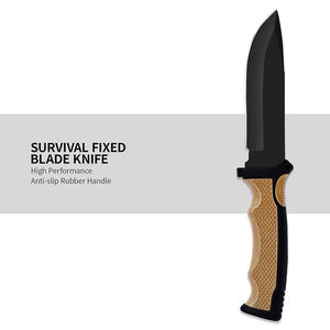Wholesale Outdoor OEM Camping Hunting Facas Tactical Survival Fixed Blade <strong>Knife</strong> With Kydex Sheath - Product Image 2