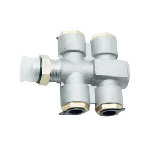 Heavy Truck Parts Threaded gas distribution joint with one-way valve 81.52120.6081 fit for Shacman