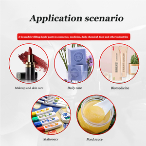 Máquina <span class=keywords><strong>de</strong></span> llenado y dosificación <span class=keywords><strong>de</strong></span> pasta espesa para brillo labial y cosméticos emolientes - Product Image 6
