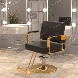 Mobilier Commercial de Salon de Coiffure Fauteuil de Coiffage pour Salon de Beauté Chaise de Coiffeur Moderne Prix de Gros - Product Image 4