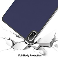 Étui rigide intelligent Ealysun à trois volets pour sublimation avec fonction veille/réveil automatique et moule exclusif pour OPPO Pad SE 11 pouces 2025