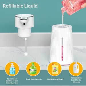 Nouveau distributeur automatique de <span class=keywords><strong>savon</strong></span> pour les mains M9, capteur intelligent, capacité de 400 ml, machine à <span class=keywords><strong>liquide</strong></span> <span class=keywords><strong>vaisselle</strong></span> moussant murale pour la maison - Product Image 3