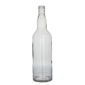 <span class=keywords><strong>Prix</strong></span> d'usine en gros, bouteille en verre de qualité alimentaire de 700 ml transparente vide pour gin, <span class=keywords><strong>rhum</strong></span>, tequila, brandy, whisky, vodka avec bouchon à vis - Product Image 1