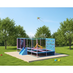 Custom 4*9m High Quality <strong>Shopping</strong> Mall <strong>Trampoline</strong> Park Indoor Full Set Gym Jumping Bed Indoor <strong>Trampoline</strong> for Children - Product Image 5
