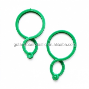 Clips de fixation en plastique en forme de 8 pour plantes, réutilisables, pour treillis de jardin, support pour tiges de tomates, concombres et fleurs - Product Image 5