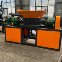 Équipement de broyage pour balles de paille et déchets plastiques, machine à broyer les pneus