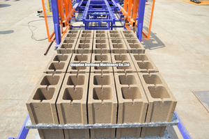 QT10-15 QT12-15ドイツ設計CE標準全自動コンクリートセメント舗装ブロックレンガ製造機械 - Product Image 5