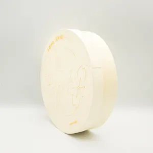 Boîte à fromage ronde en bois biodégradable pour plateau de charcuterie, emballage en placage de bois, 75 mm, vente chaude - Product Image 5