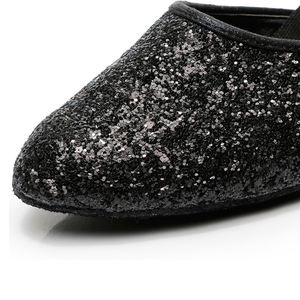 Zapatos de Baile Latino/Tango/<span class=keywords><strong>Flamenco</strong></span> de Cuero Brillante para Mujer al por Mayor, Tacón Alto de 5.5cm/7.5cm, Modernos, Cómodos y Duraderos - Product Image 4