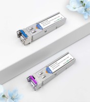 Module SFP BIDI 1.25G SFP-GE-20-SM1310-BIDI 20km GLC-BX-20U 20km E1MG-1G-BXD-40 40km GLC-BX80-UA 80km