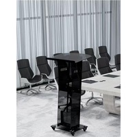 Bureau d'accueil moderne en acrylique transparent pour bar à domicile, école, supermarché, hôtel, église - Idéal pour les réceptions, les interventions et les conférences