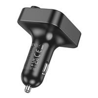 Hoco E85 Tiger PD 20W QC 3.0 Transmetteur FM Bluetooth pour voiture Chargeur de voiture