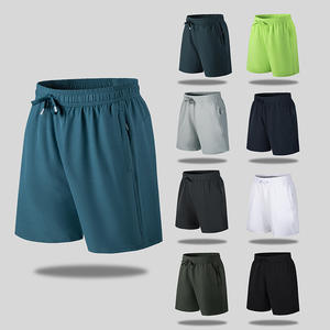 Pantalones cortos de talla grande Pantalones cortos de secado rápido para hombres sueltos de cinco centavos athleisure gimnasio deportes pantalones cortos de secado rápido - Product Image 1