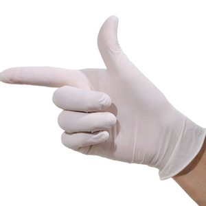 Guantes de látex - guantes de látex médicos sin polvo, guantes de látex sin polvo, precio de guantes de látex - Product Image 2