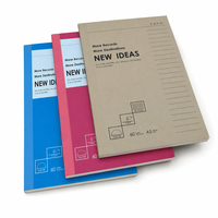 Carnet de notes personnalisé avec impression, format A6/A5/A4, 60/100 pages, couverture rigide, reliure parfaite, papeterie créative pour l'école