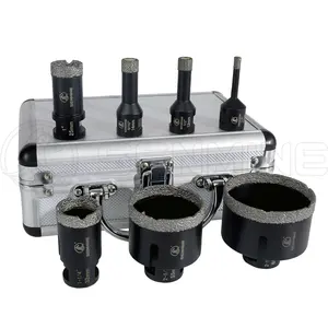 M14 5/8''-11 Thread General Purpose hole saw cutter brazed diamond core drill bits for angle grinders