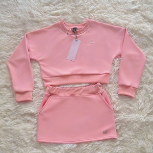 Nuovi Arrivi di Lusso all'Ingrosso: Set da <span class=keywords><strong>Donna</strong></span> 2 Pezzi con Maniche Lunghe e Gonna Sexy, Completo Casual Sportivo per Yoga, <span class=keywords><strong>Abbigliamento</strong></span> Femminile di Design - Product Image 5