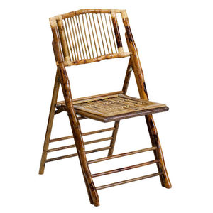 High Quality Outdoor Garden Portable Foldable <strong>Bamboo</strong> Folding Dining <strong>Chairs</strong> for Wedding Party Events - Product Image 2