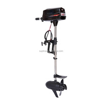 Motor Listrik Brushless Outboard Trolling Baru 24V 3HP / 48V 7HP / 48V 8HP / 60V 10HP dengan Kontrol Tiller untuk Kapal Pesiar