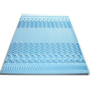 Surmatelas orthopédique en <span class=keywords><strong>mousse</strong></span> à mémoire <span class=keywords><strong>de</strong></span> forme, surmatelas en <span class=keywords><strong>mousse</strong></span> à gel rafraîchissant pour le <span class=keywords><strong>mal</strong></span> <span class=keywords><strong>de</strong></span> <span class=keywords><strong>dos</strong></span> - Product Image 2