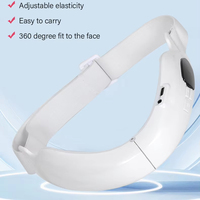 Appareil OEM Électrique Anti Double-Menton, Réducteur de Double-Menton, Machine à Vibrations Micro-Courant, Masseur Facial Liftant en V pour Peau Relâchée