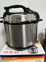 Autocuiseur intelligent multifonction 10-en-1 électrique 6L en acier inoxydable avec protection double fusible et protection contre les fuites pour le commerce transfrontalier