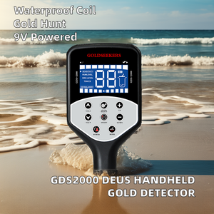 GDS2000 impermeabile palmare Metal <span class=keywords><strong>Detector</strong></span> <span class=keywords><strong>Deus</strong></span> Gold Finder con Magnat per stazione uso materiale plastico - Product Image 2