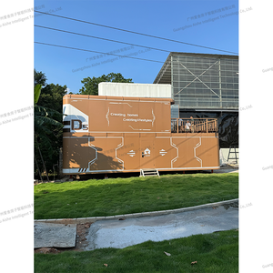 Cabina portátil modular de fábrica, casa contenedor multifunción, casa prefabricada desmontable de dos pisos con segundo piso - Product Image 3