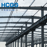 Estructura de Acero Prefabricada en Forma de H, Q355B, para Salas de Exhibición de Automóviles 4S, Almacenes, Construcción Rápida