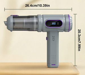 Aspiradora de Mano de 80W, Funciona con Batería, Filtro HEPA Portátil, Motor sin Escobillas, Capacidad de Polvo de 0.3L, Uso Doméstico - Product Image 5