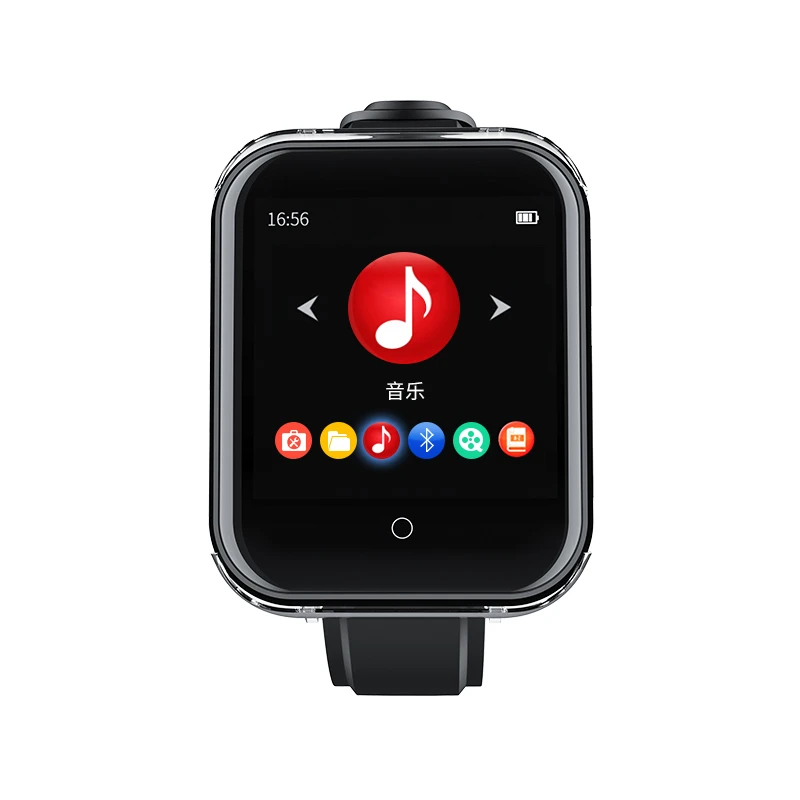 Ruizu M8 MP3 Watch Player Bluetooth Portátil Esporte Alta Qualidade De Som Música Baixando Acompanhamento De Saúde Áudio Walkman MP3 Player