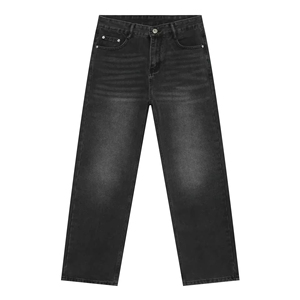 Vendita calda in Europa abbigliamento da <span class=keywords><strong>uomo</strong></span> comodo e alla moda da <span class=keywords><strong>uomo</strong></span> pantaloni larghi in Denim <span class=keywords><strong>Jeans</strong></span> da <span class=keywords><strong>uomo</strong></span> - Product Image 4