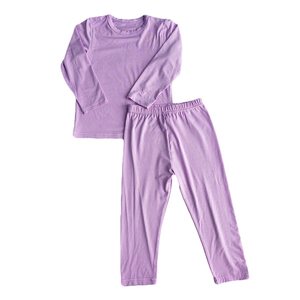 定制有机竹睡衣儿童两件套睡衣秋季2022婴儿服装竹睡衣儿童可持续儿童睡衣 - Product Image 5