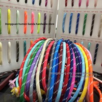 Cordon plat en coton élastique sans lacets, embout de 5 mm, à pois, coloré, en polyester filé, pour vêtements, chaussures et chapeaux