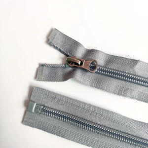 Fermeture éclair en nylon à glissière libre pour vêtements, manteaux, avec curseur autobloquant, doublure en coton, design uniforme scolaire, fermeture éclair longue DIY - Product Image 3