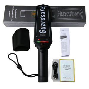 Şarj Edilebilir Taşınabilir El Tipi <span class=keywords><strong>Metal</strong></span> Dedektörü, Güvenlik Görevlisi Devriyesi için Yüksek Hassasiyetli Vücut Tarayıcı - Product Image 3