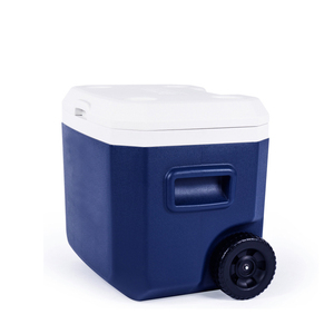 Glacière isotherme moderne 62L avec compresseur, roues et serrure, capacité 52L, garde les aliments frais pour la pêche et la navigation - Product Image 4