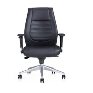 Chaise de bureau en cuir moderne et confortable 36019-1809C/B/A - Product Image 2