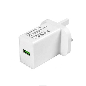 Cantell UK 3 pin USB ricarica rapida caricabatteria da parete 5V 2A telefono cellulare veloce USB adattatore caricabatterie rapido - Product Image 3